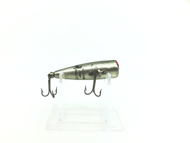 Heddon Tiny Chugger NBL Nickel/Black Back Color