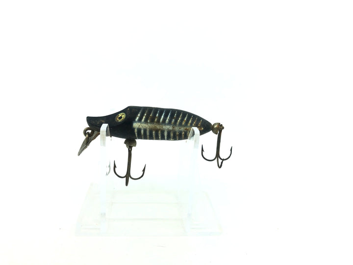 Heddon Tiny Floating River Runt Spook 340 XBW Black Shore Color
