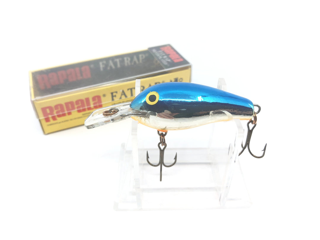 Rapala Rattlin' Fat Rap RFR-5 SB Silver Blue Color Lure New in Box