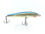 Bagley Minnow White with Blue Back and Sparkles