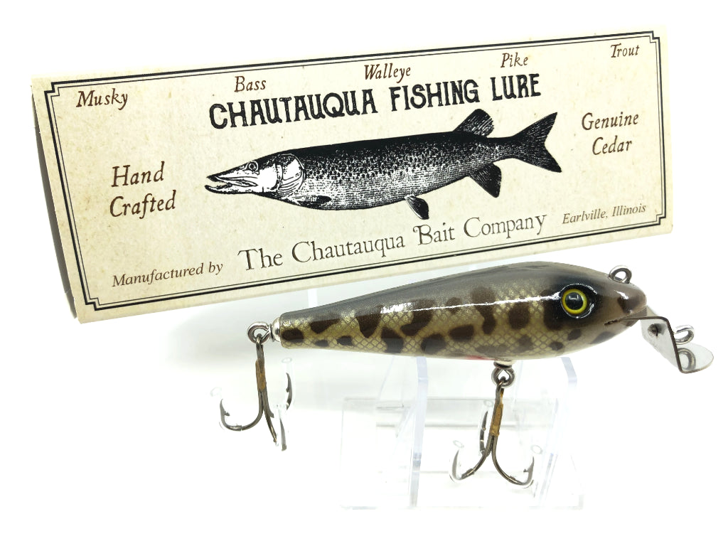 Chautauqua Wooden Wiggler Hogsucker Color Custom Lure
