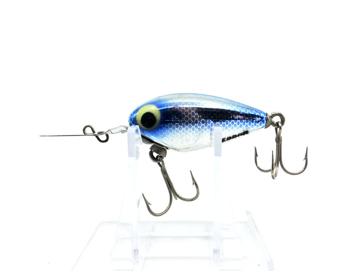 Heddon Devil Diver NPB Nickel Plate Blue Back Color
