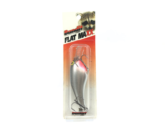 Bandit Flat Maxx Shallow Series Silver Minnow Sparkle Color FMS176 New on Card