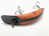 Helin T50 Musky Flatfish Orange with Black Stripe and Red Spots Color