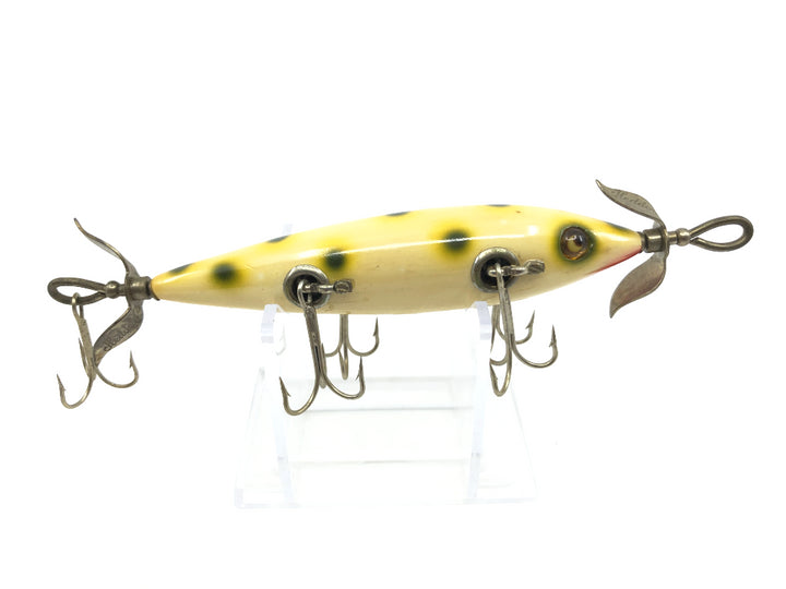 Heddon 150 Dowagiac Minnow Dale Roberts Repaint Green Spot Color