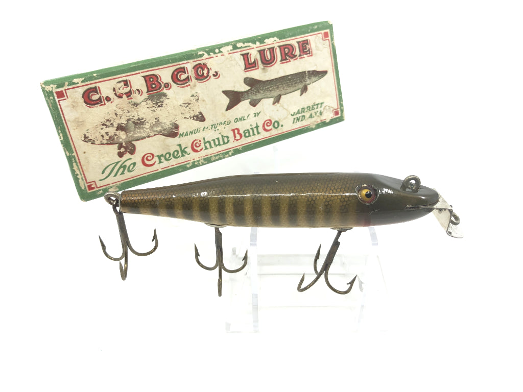 Creek Chub Pikie 700 in Two Piece Cardboard Box Wooden Lure GE DLT