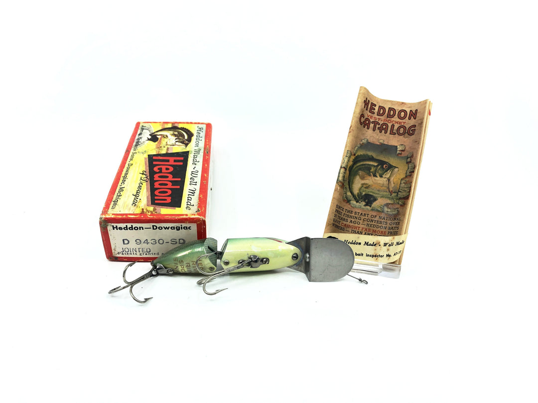 Heddon River Runt Spook Jointed Go-Deeper D-9430 SD Shad Color with Box/Catalog