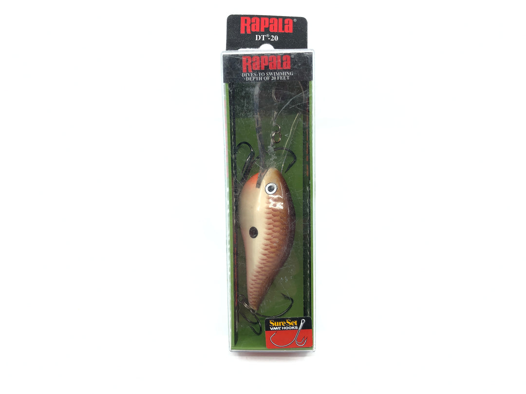 Rapala Dives-To 20 DTMSS-20 BRBN Brown Bone Color New in Box Old Stock