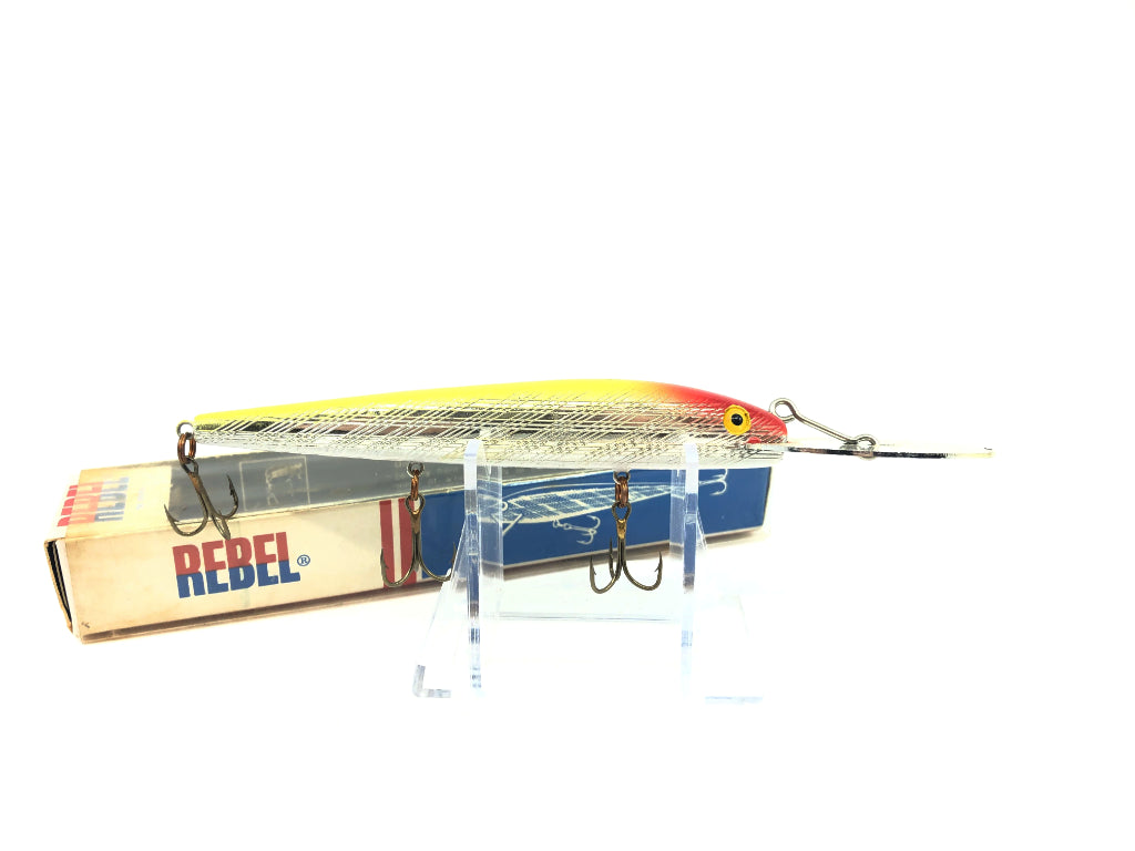 Rebel Vintage Deep Runner Metal Lip DRM2206 Yellow Color with Slider Box