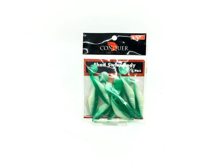 Conquer Outdoors Panfish Softbait, Shad Swim Body