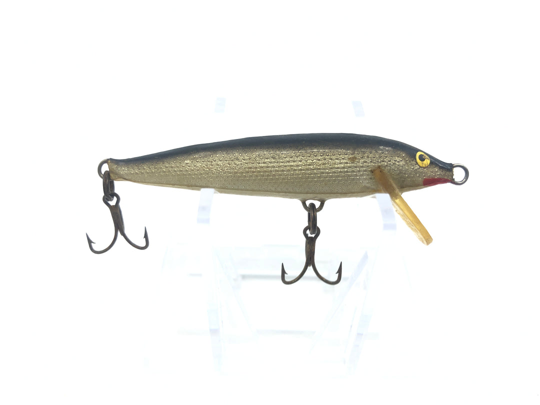 Original Rapala Floater Black and Silver Minnow