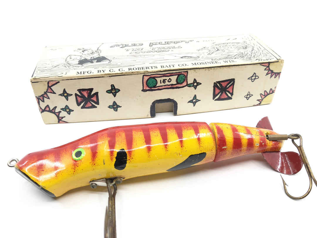 CC Roberts Super Mud Puppy Musky Lure with Awesome Box