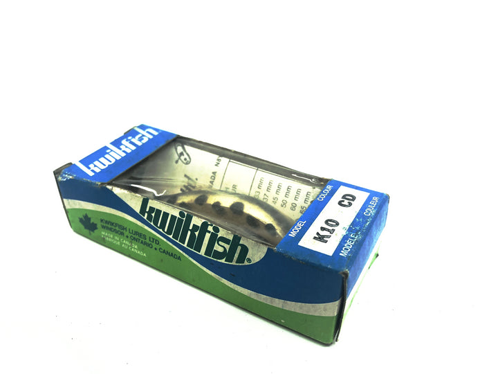 Pre Luhr-Jensen Kwikfish K10 CD Coachdog Color New in Box Old Stock