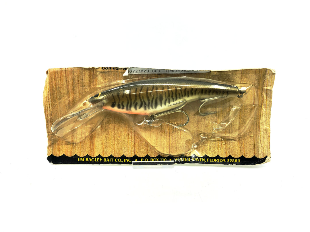 Bagley DB06, LM4 Little Muskie on White Color, Winter Haven Bait on Card.