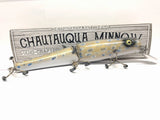 Jointed Chautauqua 8" Minnow Musky Lure Special Order Color "Blue Pike"