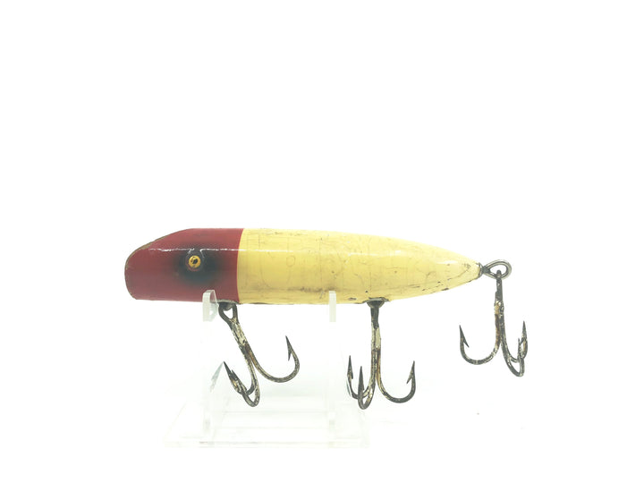 South Bend Bass Oreno Red and White Tack Eyes