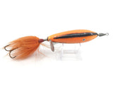 Musky Buster Top Walker Lure Orange and Black