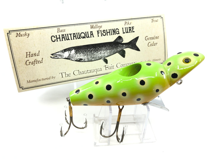 Chautauqua Special Order Wooden Magnum Jigger in Tree Frog Color