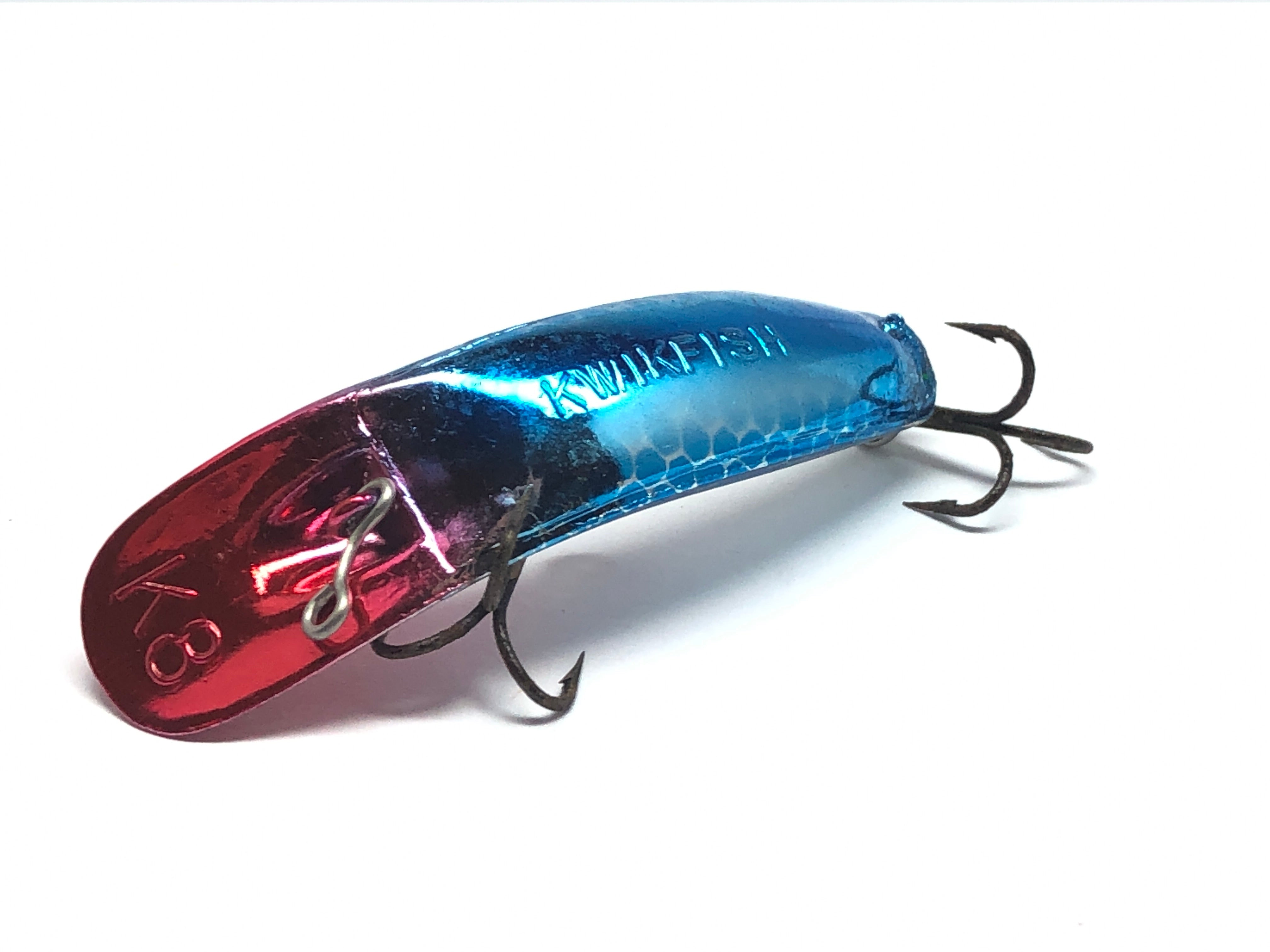 Kwikfish K8 Red Silver and Blue – My Bait Shop, LLC