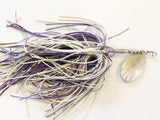 Musky Spinner Purple and White Rubber Skirt