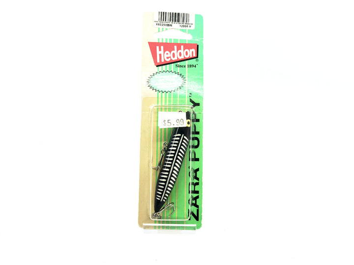 Heddon Zara Spook Puppy XBW New on Black Shore Color