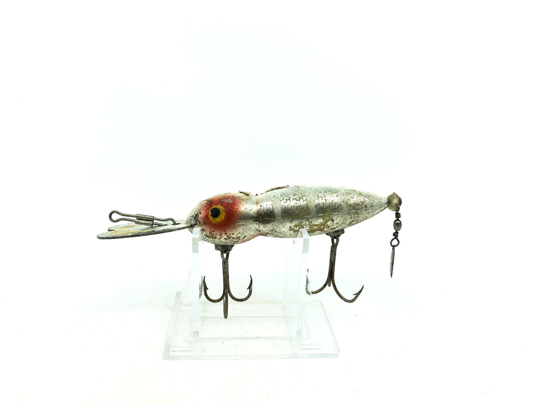 Hellbender Whopper Stopper Silver Scale/White Rib Color