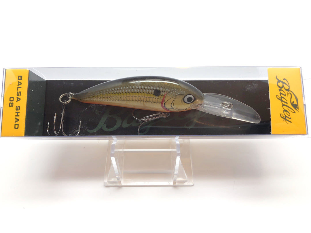 Bagley Balsa Shad 08 BS08-GSD Gold Shad Color New in Box OLD STOCK