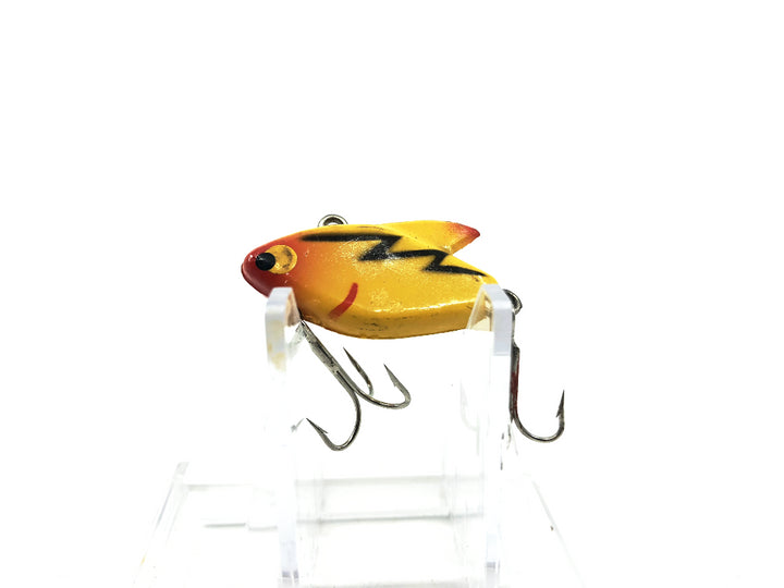 Imitation Heddon Sonic Lure Yellow with Black Bolt