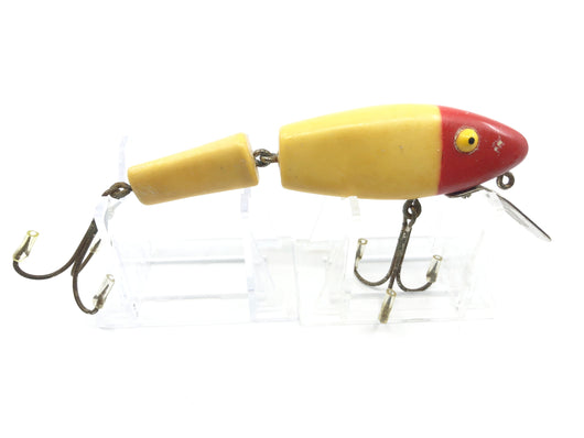 L & S Muskie-Master Red and White Color Opaque Eyes