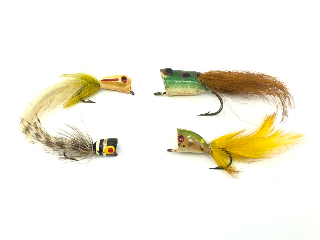 Lot of Four Vintage Poppers
