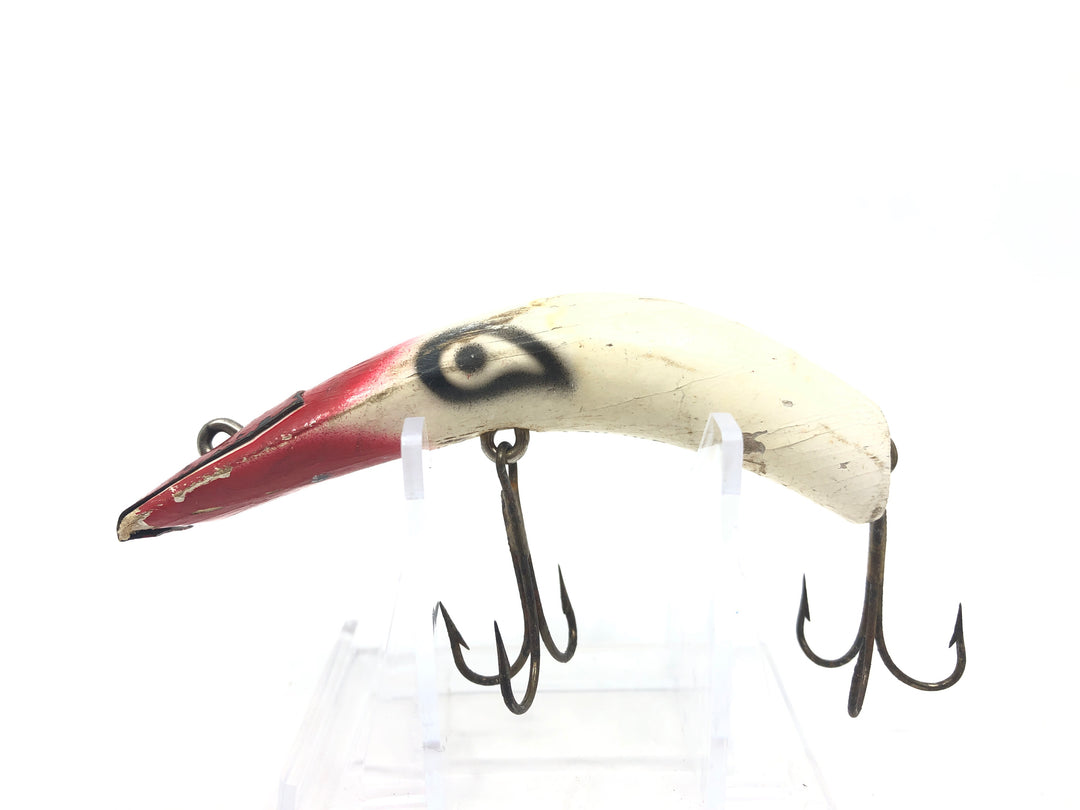 Kautzky Wooden Lazy Ike #4 Red and White