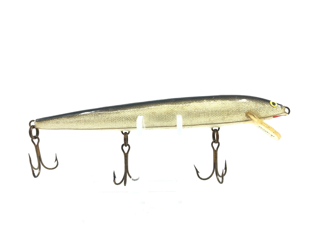 Vintage Rapala Original Floater Silver and Black