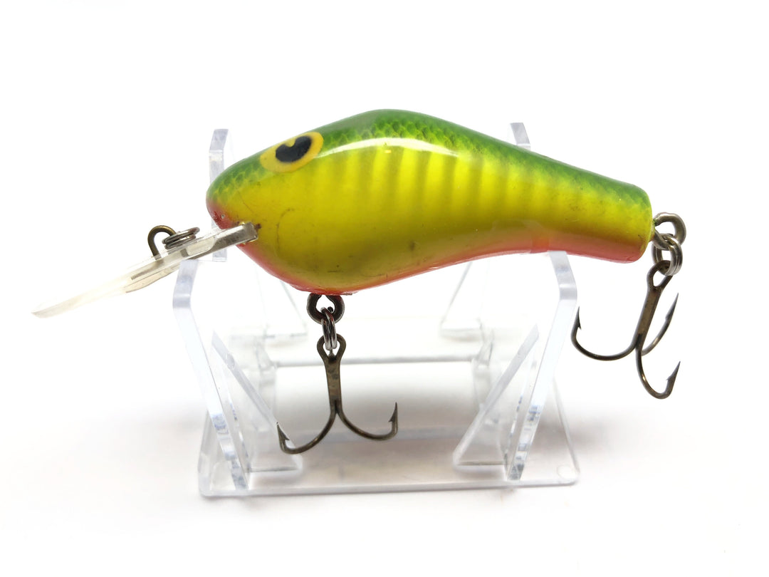 Poe's vintage Lure Yellow and Green Striped