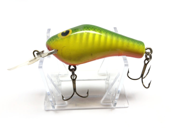 Poe's vintage Lure Yellow and Green Striped