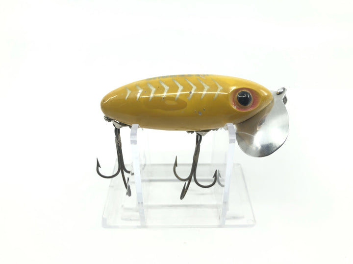 Arbogast Jitterbug Yellow Shore Color