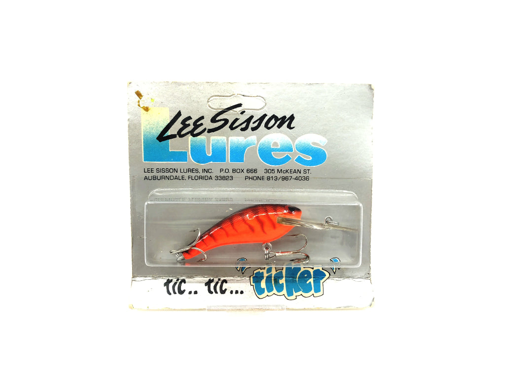 Lee Sisson Diving Little Ticker Orange Tiger Color New on Card