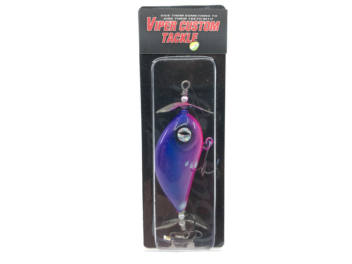 Viper Custom Tackle Bagley Pro Sunny B Twin Spin Purple Shad Color New on Card