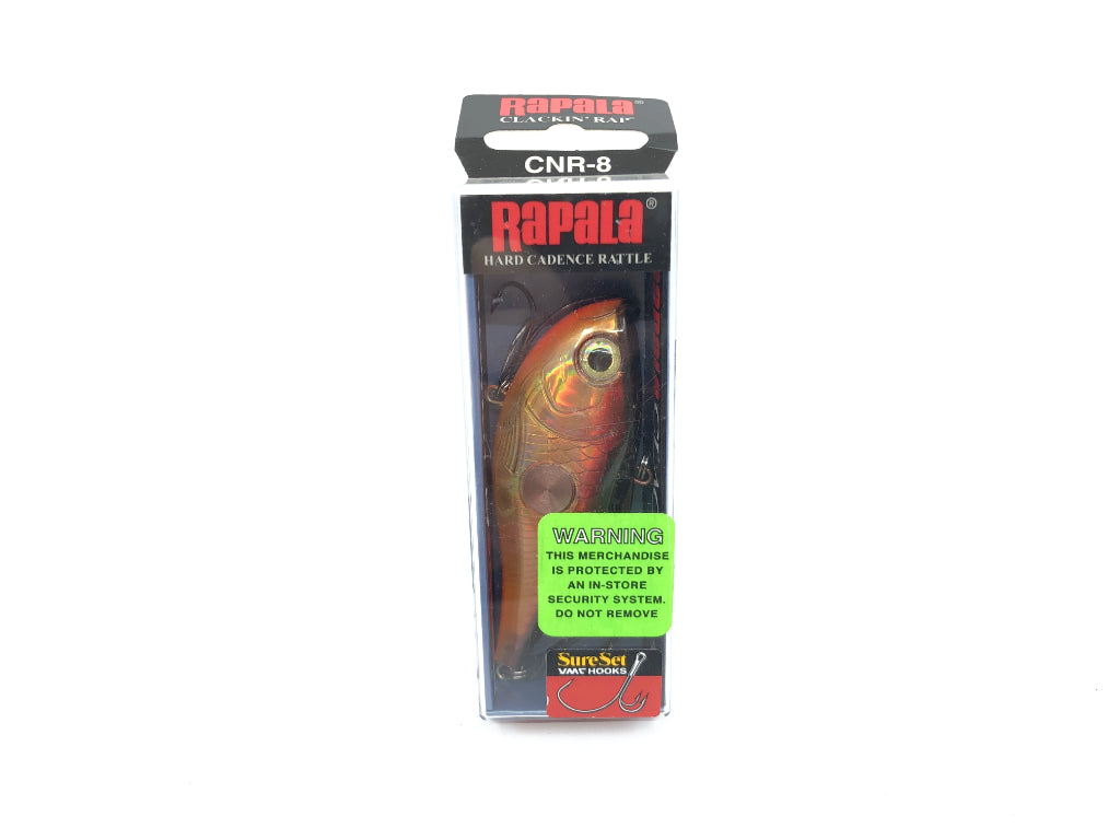 Rapala Clackin' Rap CNR-8 RUCW Rusty Crawdad Color New in Box Old Stock