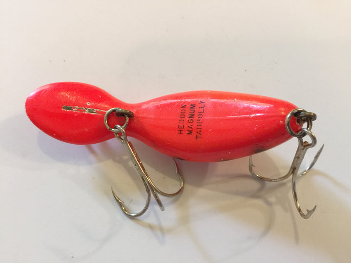 Heddon Magnum Tadpolly Orange with Black Dots