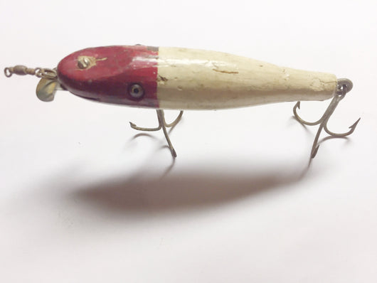 Leurre De Pêche Vintage C.C.B. Co. Creek Chub Pikie Minnow 6 - Bois - Américain