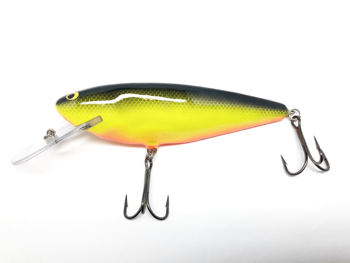 Bagley Monster Shad MSD-CSD Chartreuse Shad Color New in Box OLD STOCK