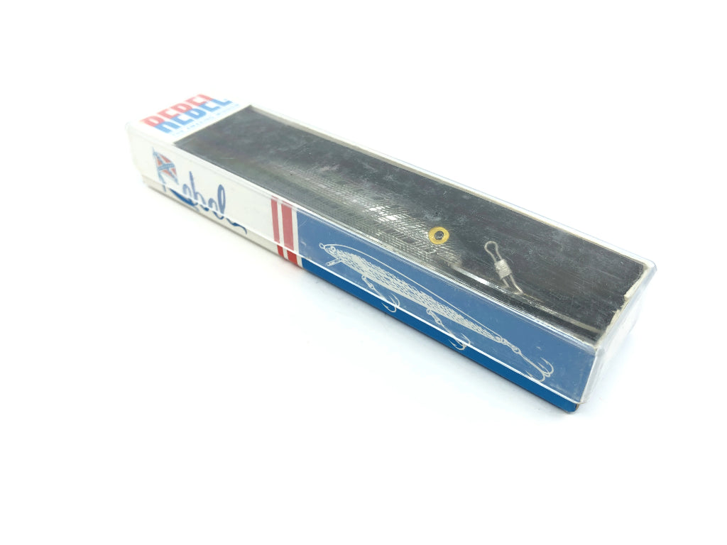 Rebel Vintage Deep Runner Metal Lip DRM2201 Silver Black Color with Box