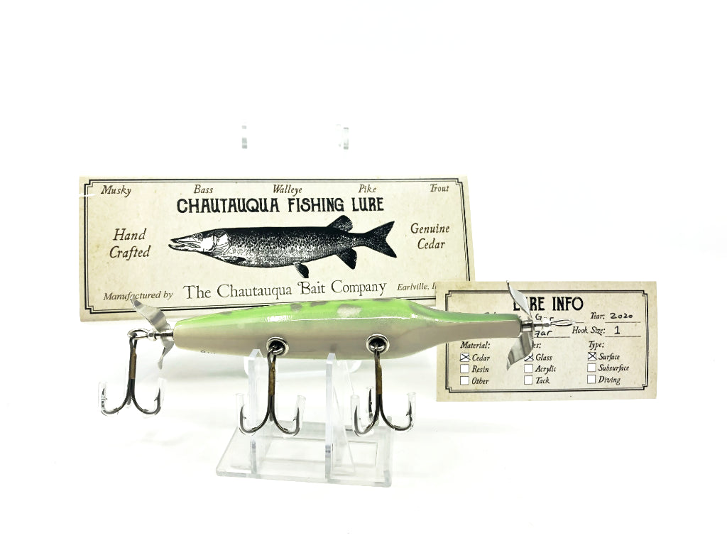 Chautauqua Custom Classic Topwater Gar in Spotted Gar 2020 Color
