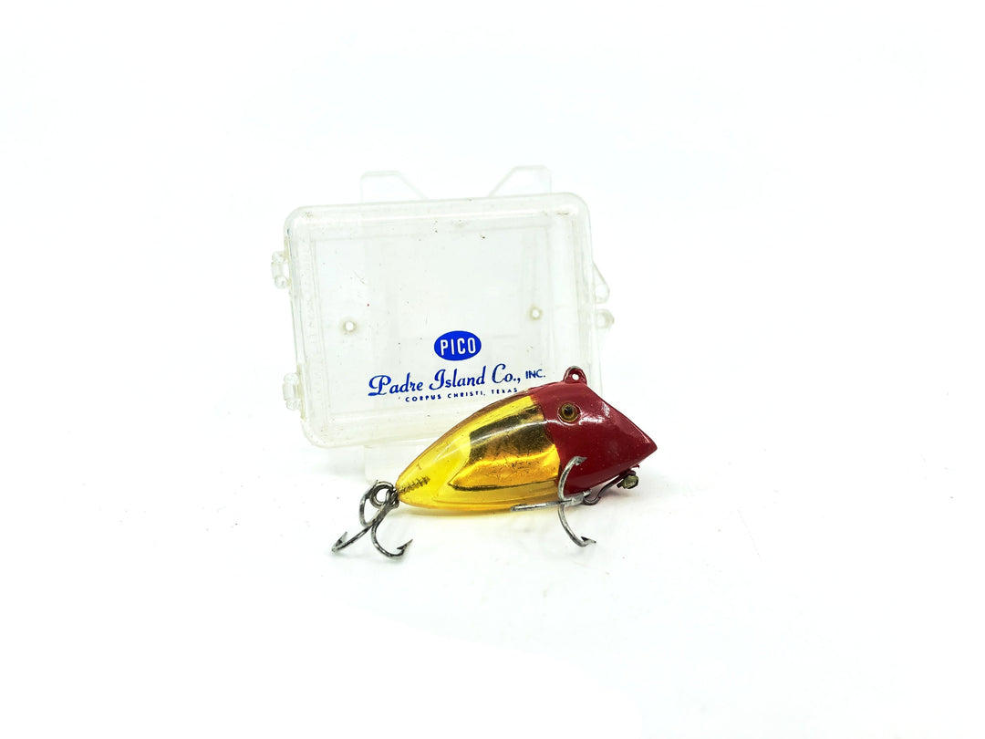 PICO CHICO Series C, Red/Clear Amber Color, With Box