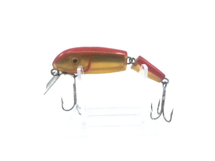 Japanese Made Jointed Minnow Gold and Red