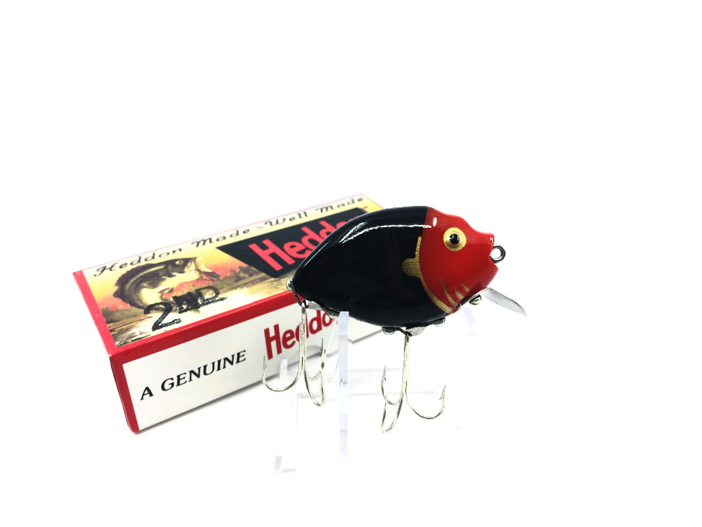 Heddon 9630 2nd Punkinseed X9630BKRHG Red Head Black Body Gold Color New in Box