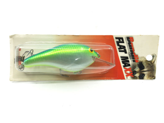 Bandit Flat Maxx Shallow Citrus Shad Chartreuse Belly Color New on