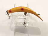 Helin Flatfish Wooden Lure LU Orange with Spots