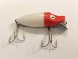 Heddon River Runt Spook Sinker Red and White GREAT condition