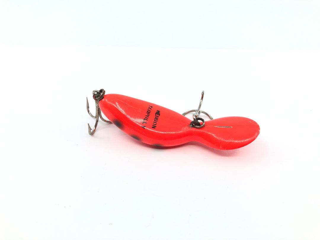 Heddon Tadpolly Orange with Black Dots